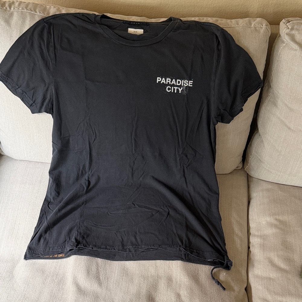 Ksubi Black 'Paradise City' Short Sleeve Tee